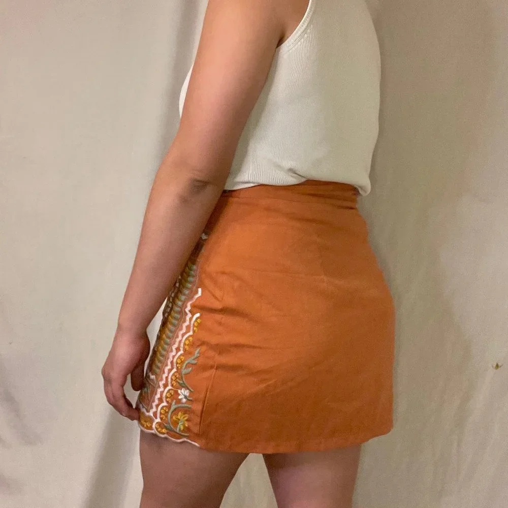 Embroidered Skirt - Picture 5 of 6